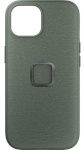 Peak Design kaitseümbris Apple iPhone 15 Mobile Everyday Fabric Case, sage