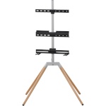 One for All seinakinnitus Quadpod TV Stand 70 360 Grad light WM 7476