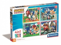 Clementoni pusle 4in1 Super Color Sonic