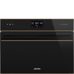 SMEG kompakt mikro-kombiahi SO4602M1NR Dolce Stil Novo, aurupuhastus, 40L, must/vask