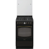 Indesit pliit Indesit IS5G8MHA/E/1 , Gas hob, Electric oven, A, Width 50 cm, valge/must