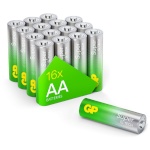 Gp Batteries patarei 1x16 Super Alkaline 1,5V AA Mignon LR06 Rel.03015AETA-S16