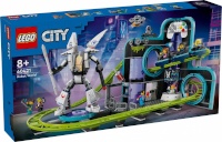 LEGO klotsid 60421 City Achterbahn mit Roboter-Mech