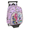 Monster High ratastega koolikott Best boos lilla 28x34x10cm