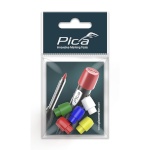 Pica marker Accessory Set Coloured Caps for Pica marker-Dry