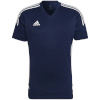 Adidas Teamwear T-särk meestele Condivo 22 Jersey V-Neck tumesinine-valge HA6291 suurus M