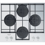 Hotpoint-Ariston gaasipliidiplaat HAGS61FWH Gas Stove, hõbedane