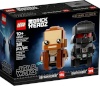 Lego klotsid BrickHeadz 40547 Obi-Wan Kenobi i Darth Vader