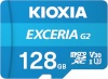 Kioxia mälukaart microSD 128GB Gen2 UHS-I U3 V30 Adapter Exceria