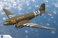 Academy liimitav mudel USAAF C-47 Skytrain 1/144