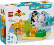 LEGO klotsid 10442 DUPLO Town Wildtier-Familien: Pinguine und Löwen