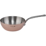 De Buyer pann Prima Matera Sauté Pan Copper/steel 20cm curved induction