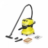 Kärcher vee- ja tolmuimeja WD 4 P V-20/5/22 EU Wet and Dry Vacuum Cleaner, kollane/must