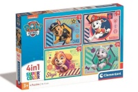 Clementoni pusle 4 in 1 Paw patrol, 21526 