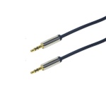 LogiLink Audio kaabel 3.5 Stereo M/M, straight, 1.00 m, sinine