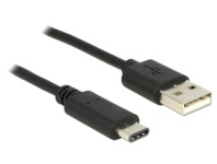 Delock kaabel USB Type-C 2.0 male > USB 2.0 type-A male 1 m must