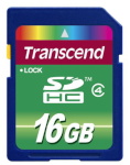 Transcend mälukaart SDHC 16GB Class 4