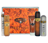 Cuba parfüümi komplekt Gold EDT 100ml + 100ml aftershave lotion + 200ml shower gel + 200ml deodorant + 35ml EDT, meestele