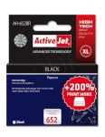 ActiveJet tindikassett AH-652BR must HP (HP 652 F6V25AE) Premium