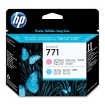 HP tindikassett Print Head No 771 Light Magenta / Light Cyan