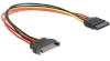 Delock kaabel Extension Power SATA 15 Pin male > SATA 15 Pin female 50 cm