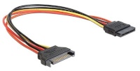 Gembird extention cable power SATA 15pin (M/F) 30 cm