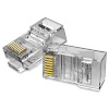 Vention Modular RJ45 Cat.6 UTP Connector IDDR0-100 Transparent 100 pcs.