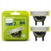 Philips asendusterad QP420/50 OneBlade 360 Replacement Blades, 2tk