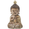 Alexandra House Living dekoratiivkuju Akrüül Plastmass Melamiin Buddha 13x10x23cm