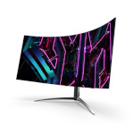 Acer monitor x45bmiiphuzx 44.5" /curved/21:9 Oled, WQHD, 21:9 240hz matte, 0.1Ms, speakers swivel, tilt, must um.mxxee.001