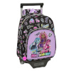 Monster High ratastega koolikott Creep must 28x34x10cm