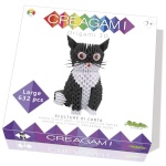 Creagami pusle Origami 3D Cat 632tk