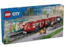 LEGO klotsid 60423 City Straßenbahn mit Haltestelle