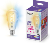 WiZ lambipirn Smart Lamp, E27, Clear Glass, Tunable White - Shades of White Light, Wi-Fi, 2700-6500 K, 806 lm, 1tk