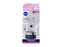 Nivea komplekt Filler Daily Facial Cream Cellular Expert Filler Intensive Anti-Age Day Care SPF15 50ml + Night Facial Cream Cellular Expert Filler Intensive Anti-Age Night Care 50ml, naistele