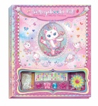 Pulio Pecoware märkmik Scrapbook - Cat ballerina