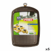 Pyrex ahjuvorm Asimetria Ristkülikukujuline must Metall 33x25cm (6tk)