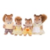 Sylvanian Families mängufiguurid Walnut Squirrel Family 4172