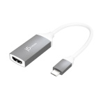 J5 Create J5create USB-C to 4K HDMI adapter (USB-Cm -> 4K HDMI f 10cm, colour hõbedane valge) JCA153G-N