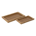 BGB Home Suupistete alus naturaalne Rotang 47,5x30x4cm (2tk)