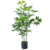 Alexandra House Living dekoratiivne taim Plastmass Schefflera 90cm