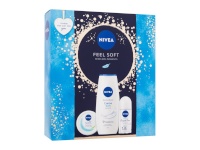 Nivea komplekt Feel Soft Cream 100ml + Shower Gel Creme Soft 250ml + Antiperspirant Original Care 50ml, naistele