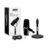 Shure mikrofon MV7+-K-BNDL - lectern/vocal with XLR/USB-C connector, must + desk stand GATOR