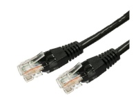 Tb võrgukaabel Patch cable cat.5e RJ45 UTP 1m. must - pack of 10