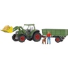 Schleich mängufiguur Farm World 42608 Traktor mit Anhänger