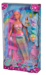 Simba mängunukk Steffi rainbow mermaid doll