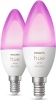 Philips lambipirn Hue White and Color Ambiance LED Smart Bulb, BT, E14, 470 lm, 2tk