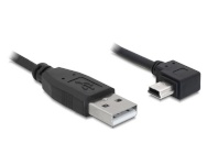 Delock kaabel Cable USB 2.0 A -> Mini USB 5pin(M) angled 2M