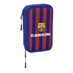 F.C. Barcelona kahe sahtliga pinal kastanpruun meresinine 12.5x19.5x4cm 28-osaline