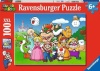 RAVENBURGER pusle Super Mario, 100tk., 12992